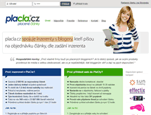 Tablet Screenshot of placla.cz